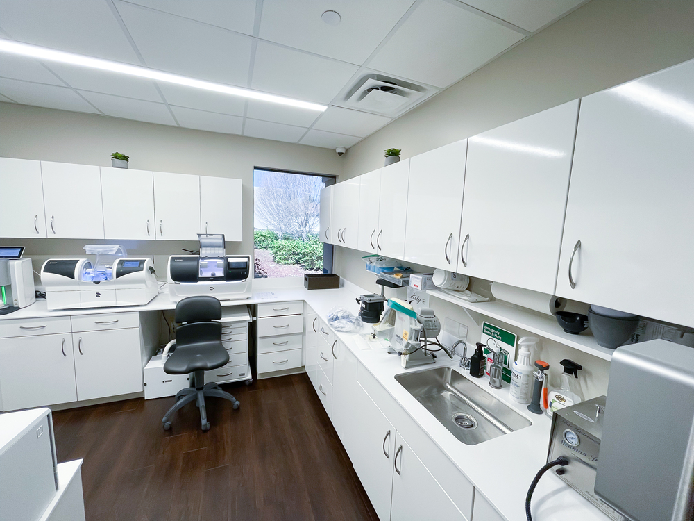 Modern treatment area at Reflections Dental Spa