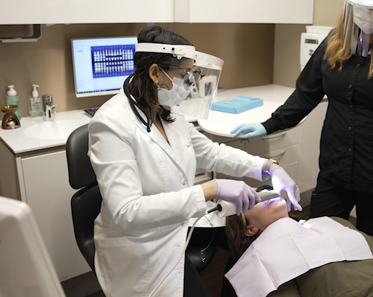 Reflections Dental Spa pt chair scan